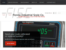 Tablet Screenshot of floridascale.com